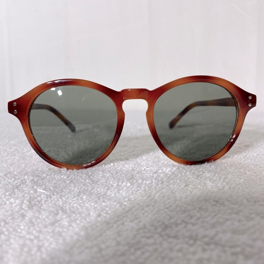 Joe’s Jeans Stylish Brown Tortoiseshell Round Sunglasses